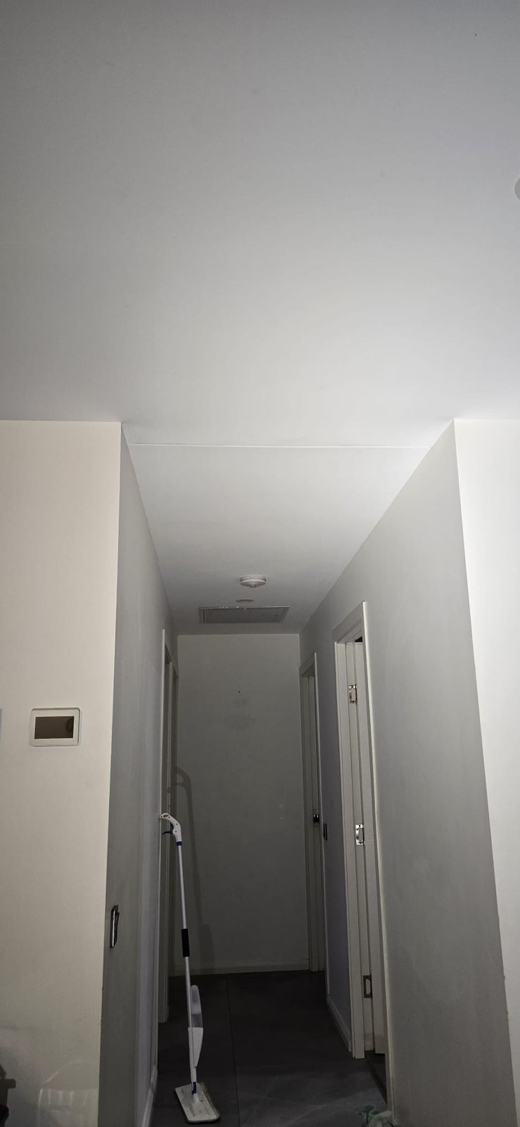 After: hallway ceiling repaired and painted by SURVE, Gold Coast