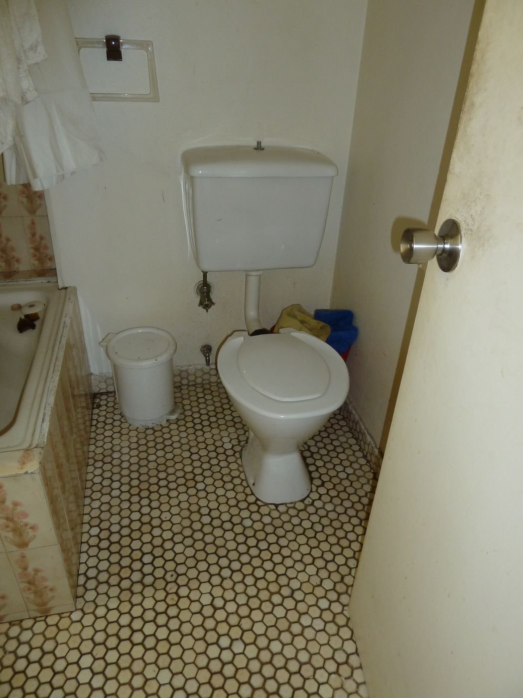 Before: bathroom renovation