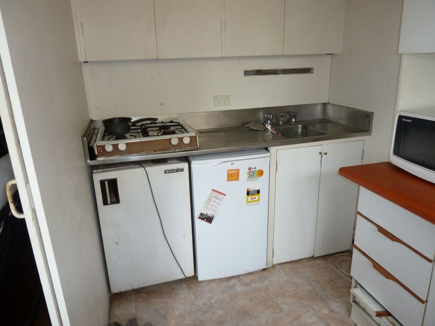 Before: kitchen renovation