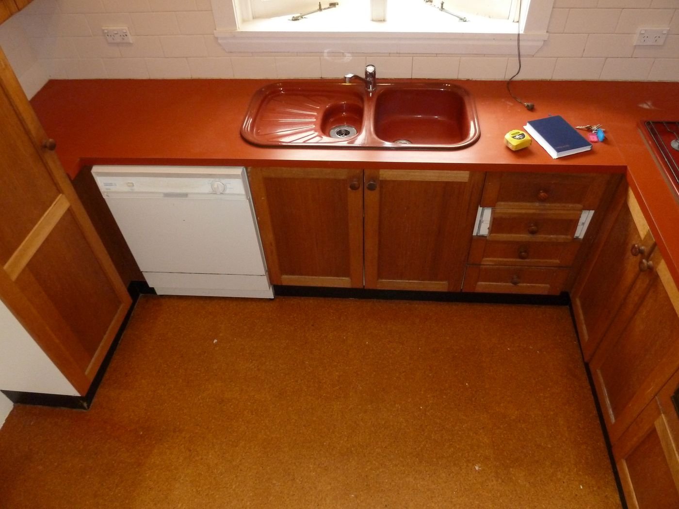 Before: kitchen renovation