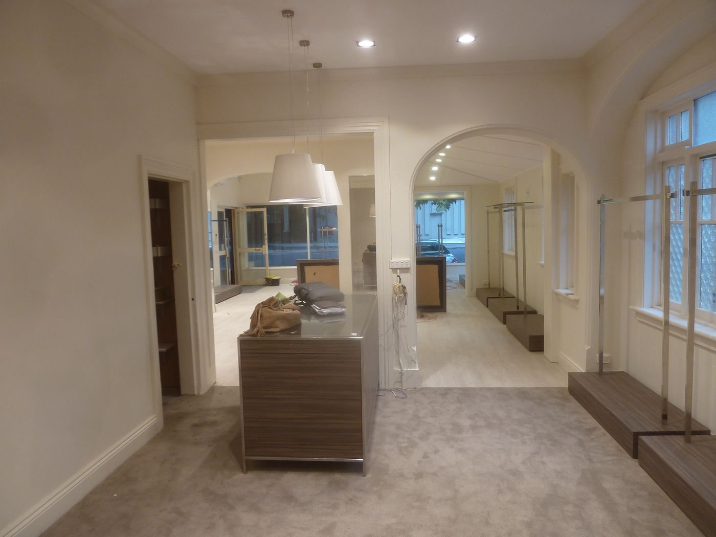 After: living area renovation by SURVE