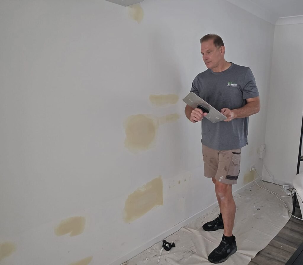 Plaster wall patch repairs, Gold Coast